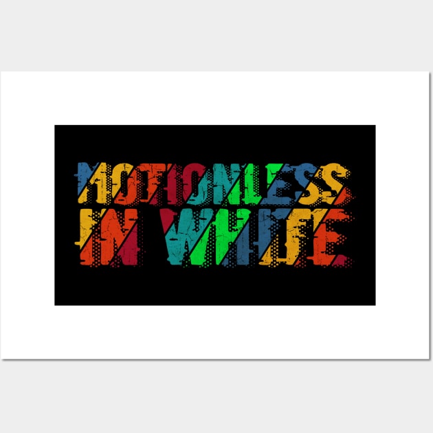 vintage color Motionless In White Wall Art by Rada.cgi